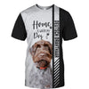 German Wirehaired Pointer - Home Is Where My Dog Is - Hoodie, Sweatshirt, TShirt