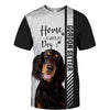 Gordon Setter - Home Is Where My Dog Is - Hoodie, Sweatshirt, TShirt 