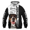 Greater Swiss Mountain Dog - Home Is Where My Dog Is - Hoodie, Sweatshirt, TShirt