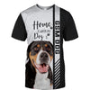 Greater Swiss Mountain Dog - Home Is Where My Dog Is - Hoodie, Sweatshirt, TShirt