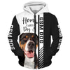 Greater Swiss Mountain Dog - Home Is Where My Dog Is - Hoodie, Sweatshirt, TShirt
