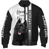 Black Schipperke - Home Is Where My Dog Is - Hoodie, Sweatshirt, TShirt