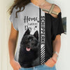 Black Schipperke - Home Is Where My Dog Is - Hoodie, Sweatshirt, TShirt
