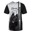 Black Schipperke - Home Is Where My Dog Is - Hoodie, Sweatshirt, TShirt