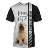 Wheaten Terrier - Home Is Where My Dog Is - Hoodie, Sweatshirt, TShirt 