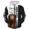 American Water Spaniel - Home Is Where My Dog Is - Hoodie, Sweatshirt, TShirt