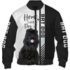 Black Russian Terrier - Home Is Where My Dog Is - Hoodie, Sweatshirt, TShirt