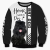 Black Russian Terrier - Home Is Where My Dog Is - Hoodie, Sweatshirt, TShirt