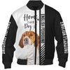 English Foxhound - Home Is Where My Dog Is - Hoodie, Sweatshirt, TShirt