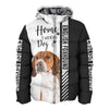 English Foxhound - Home Is Where My Dog Is - Hoodie, Sweatshirt, TShirt