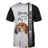 English Foxhound - Home Is Where My Dog Is - Hoodie, Sweatshirt, TShirt