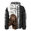 Field Spaniel - Home Is Where My Dog Is - Hoodie, Sweatshirt, TShirt