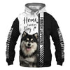 Finnish Lapphund - Home Is Where My Dog Is - Hoodie, Sweatshirt, TShirt