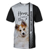 Norwegian Lundehund - Home Is Where My Dog Is - Hoodie, Sweatshirt, TShirt 
