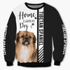 Tibetan Spaniel - Home Is Where My Dog Is - Hoodie, Sweatshirt, TShirt 