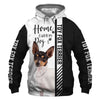 Face Toy Fox Terrier - Home Is Where My Dog Is - Hoodie, Sweatshirt, TShirt 
