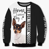 Face Toy Fox Terrier - Home Is Where My Dog Is - Hoodie, Sweatshirt, TShirt 