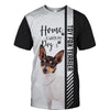 Face Toy Fox Terrier - Home Is Where My Dog Is - Hoodie, Sweatshirt, TShirt 