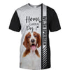 Welsh Springer Spaniel - Home Is Where My Dog Is - Hoodie, Sweatshirt, TShirt 
