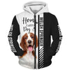 Welsh Springer Spaniel - Home Is Where My Dog Is - Hoodie, Sweatshirt, TShirt 