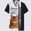 Abyssinian - Home Is Where My Cat Is - Hoodie, Sweatshirt, TShirt