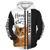Abyssinian - Home Is Where My Cat Is - Hoodie, Sweatshirt, TShirt