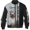 Balinese Cat - Home Is Where My Dog Is - Hoodie, Sweatshirt, TShirt