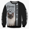 Balinese Cat - Home Is Where My Dog Is - Hoodie, Sweatshirt, TShirt