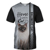 Balinese Cat - Home Is Where My Dog Is - Hoodie, Sweatshirt, TShirt