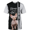 Bambino Cat - Home Is Where My Dog Is - Hoodie, Sweatshirt, TShirt
