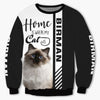 Birman - Home Is Where My Dog Is - Hoodie, Sweatshirt, TShirt