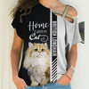 British Longhair - Home Is Where My Cat Is - Hoodie, Sweatshirt, TShirt