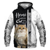 British Longhair - Home Is Where My Cat Is - Hoodie, Sweatshirt, TShirt