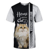 British Longhair - Home Is Where My Cat Is - Hoodie, Sweatshirt, TShirt