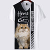 British Longhair - Home Is Where My Cat Is - Hoodie, Sweatshirt, TShirt