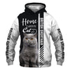 British Shorthair - Home Is Where My Cat - Hoodie, Sweatshirt, TShirt