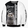 British Shorthair - Home Is Where My Cat - Hoodie, Sweatshirt, TShirt