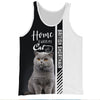 British Shorthair - Home Is Where My Cat - Hoodie, Sweatshirt, TShirt