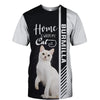 Burmilla - Home Is Where My Cat Is - Hoodie, Sweatshirt, TShirt