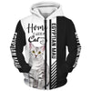 Egyptian Mau - Home Is Where My Cat Is -  Hoodie, Sweatshirt, TShirt