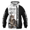 European Shorthair - Home Is Where My Cat Is -  Hoodie, Sweatshirt, TShirt