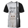 Exotic Shorthair - Home Is Where My Cat Is - Hoodie, Sweatshirt, TShirt