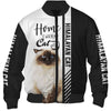 Himalayan cat - Home Is Where My Cat Is - Hoodie, Sweatshirt, TShirt 