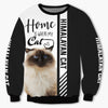 Himalayan cat - Home Is Where My Cat Is - Hoodie, Sweatshirt, TShirt 