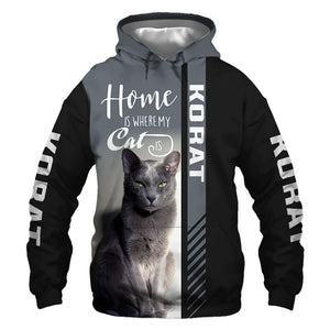 Korat Hoodie, Sweatshirt, TShirt, Jacket