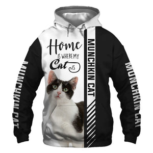 Munchkin cat Hoodie, Sweatshirt, TShirt, Jacket