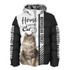 Norwegian Forest cat - Home Is Where My Cat Is - Hoodie, Sweatshirt, TShirt 