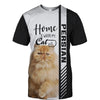 Persian cat - Home Is Where My Cat Is - Hoodie, Sweatshirt, TShirt 
