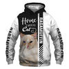 Ragamuffin cat - Home Is Where My Cat Is - Hoodie, Sweatshirt, TShirt 