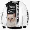 Ragamuffin cat - Home Is Where My Cat Is - Hoodie, Sweatshirt, TShirt 
